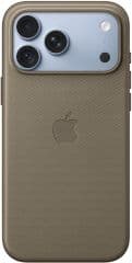 Funda de trenzado tecnico marron topo con magsafe para iphone 18 pro max