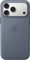 Funda de trenzado tecnico azul chambray con magsafe para iphone 18 pro max