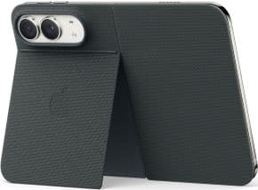 Funda folio azul marino con soporte para iphone duo