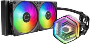 Refrigeracion liquida 2 ventiladores masterliquid 240 atmos argb socket lga intel 1200/ 1150/ 1151/ 1155/ 1156/  1700 / am4/ am5