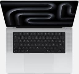 Macbook pro 16.2' chip m3 max con cpu de 14 nucleos 36gb de memoria unificada 1tb ssd grafica gpu de 30 nucleos pantalla liquid retina xdr tres puertos thunderbolt hdmi ranura tarjetas sdxc toma para auriculares y puerto magsafe 3 teclado magic keyboard con touch id trackpad force touch adaptador de corriente usb-c 140w plata