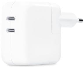 Adaptador Corriente Apple 2USB-C 35W Blanco