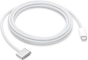 Cable desde usb-c macho a magasafe 3 longitud 2 metros color plata
