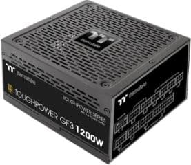 Fuente de alimentacion tough power gf3 full modular atx 1200w atx 80+ gold ventilador 135mm 1xatx 20+4 2x4+4pin 4xmolex 12xsata 4xpcie 6+2 pin 1xpcie 12+4 pin color negro