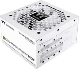 Fuente de alimentacion toughpower gt full modular atx 850w atx 80+ gold ventilador 120mm 1xatx 20+4 2x4+4pin 4xmolex 6xsata 4xpcie 6+2 pin 1xpcie 12+4 pin color blanco