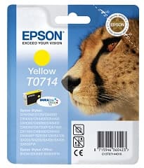 Tinta t0714 amarillo 410 paginas aproximadamente