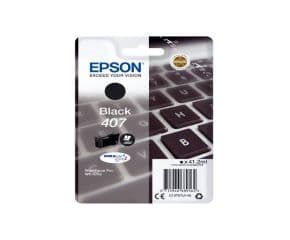 Tinta 407 negro 2600 paginas aproximadamente