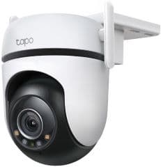 Camara videovigilancia interior y exterior wifi y ethernet 2k qhd resolucion 2560x1440 motorizada de seguridad para el hogar con movimiento horizontal y vertical modo privado deteccion inteligentevision panoramica 360º seguimiento inteligente de movimiento sensor starlight de alta sensibilidad alarma con luz y sonido sonido bidireccional. facil configuracion y control. a traves de la app tapo.