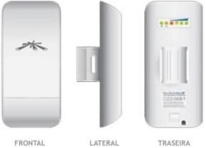 Punto acceso exterior loco m5 5ghz 13dbi mimo 1 puerto ethernet poe 24v 10/100mbps