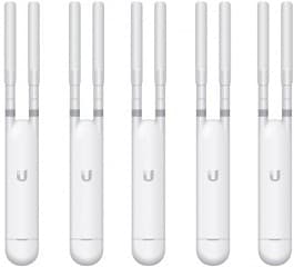 Punto acceso interior o exterior uap-ac-m mesh 2.4ghz hasta 300mbps 5ghz hasta 867mbps soporte techo o pared 1 puerto gigabit 10/100/1000mbps no incluye poe pack 5 unidades