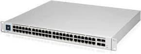 Switch 48 puertos rj45 10/100/1000mbps 4 sfp+ rack 1u