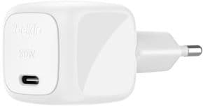 Cargador de pared a usb-c 30w  blanco