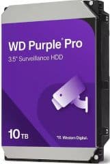 Disco duro interno 3.5' purple surveillance serial ata 10tb hdd 7200rpm 6gbit/s 512mb de cache para: sistema de videovigilancia