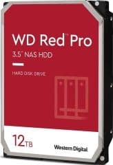 Disco duro interno 3.5' red pro serial ata 12tb hdd 7200rpm 6gbit/s para: sistema nas