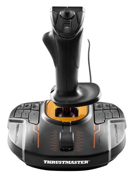 Thrustmaster T.16000M FCS Negro, Naranja USB Palanca de vuelo Analógico/Digital PC