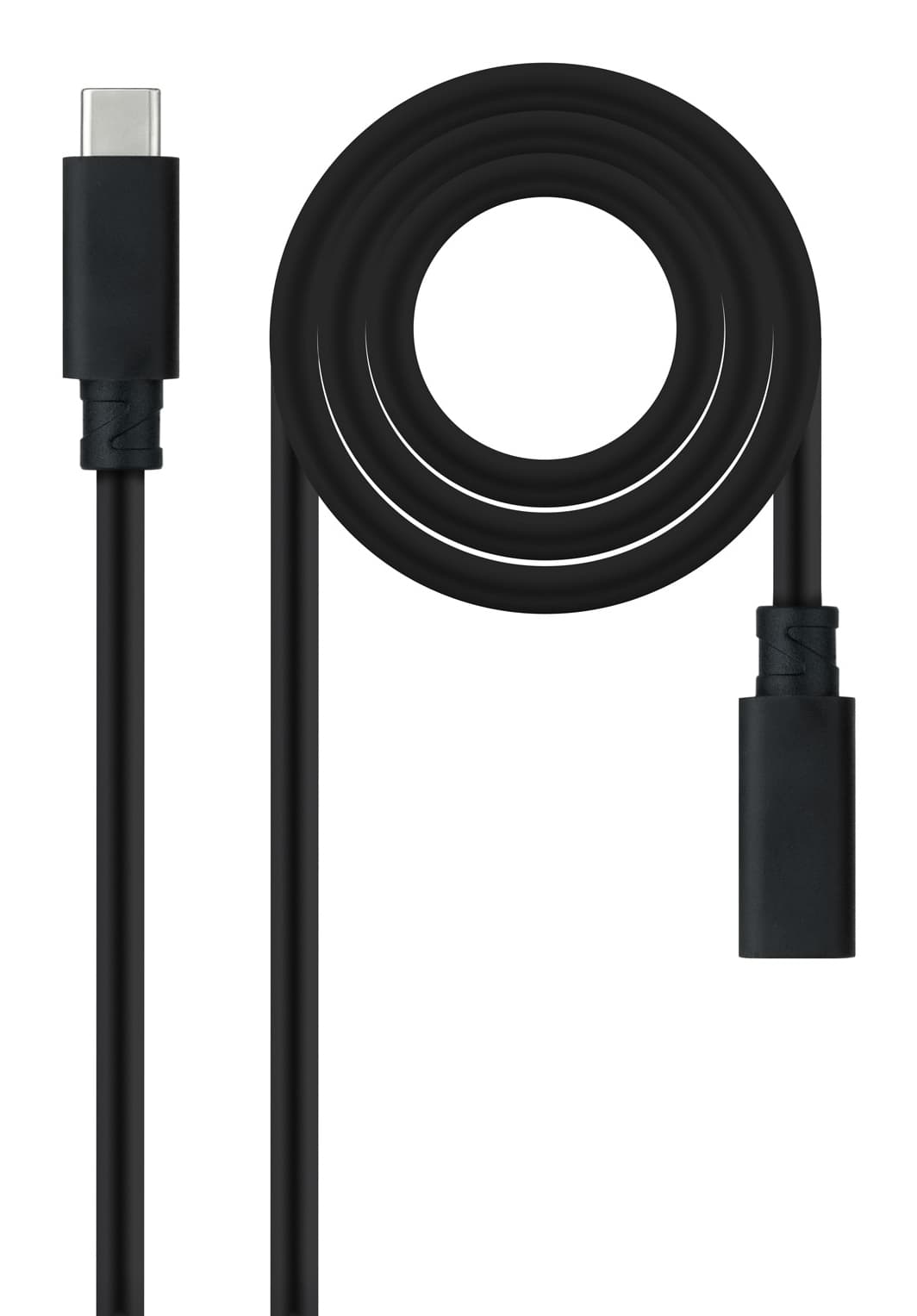 Nanocable 10.01.4501 cable USB USB 3.2 Gen 2x2 1 m USB C 20 Gbit/s 100 W Negro