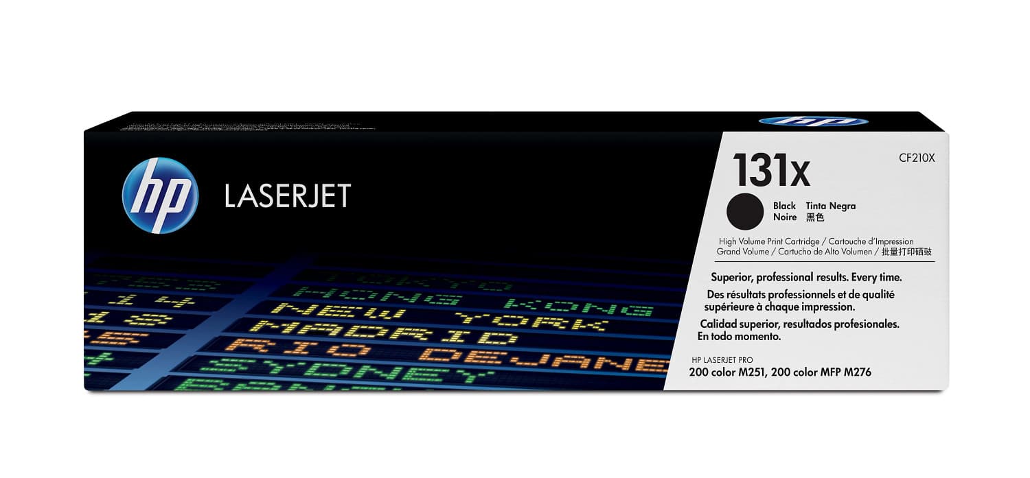 HP Cartucho de tóner original LaserJet 131X de alta capacidad negro