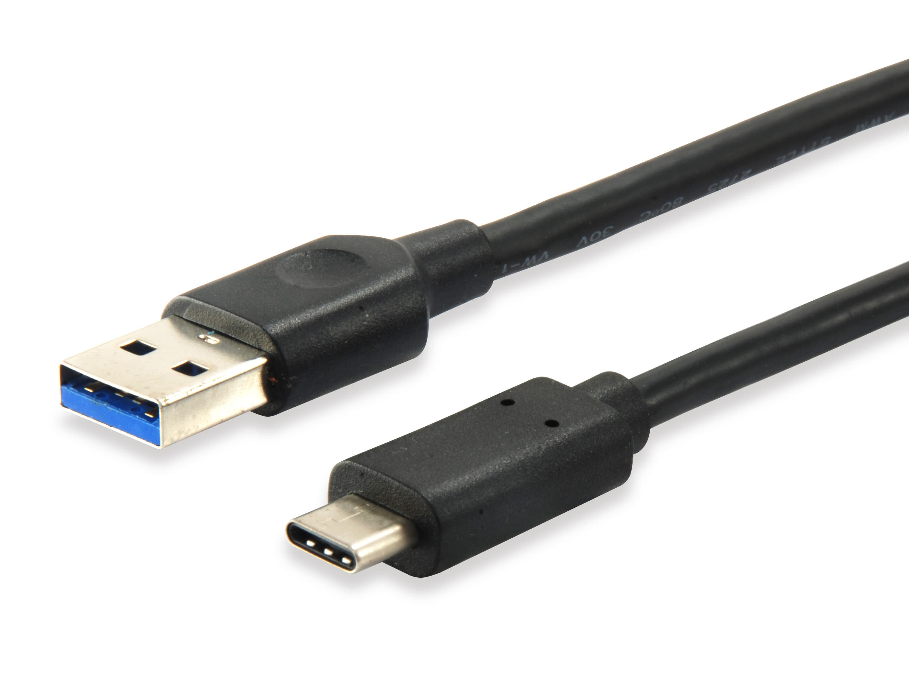 Equip 12834107 Cable USB 3.2 Gen1 C a A , M/M , 1.0m, 5Gbps, Negro