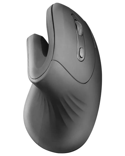 Mars Gaming MMW-ERGOPRO Negro, Ratón Inalámbrico Ergonómico Vertical, Diseño Plegado, Sensor Óptico 3200DPI, Switches Huano, Receptor Inalámbrico 2.4GHz, Compatibilidad Multiplataforma