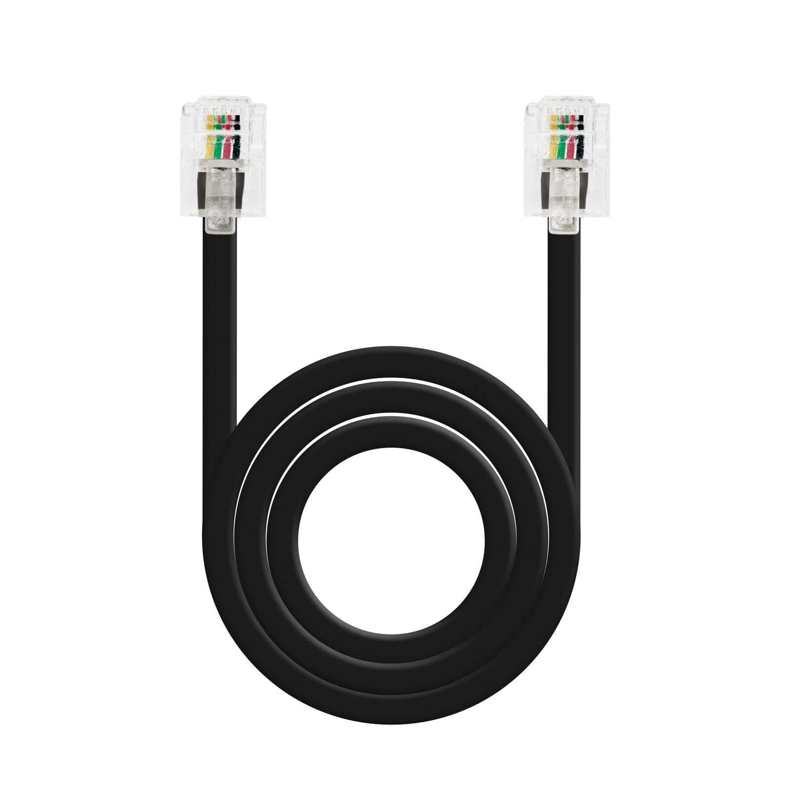 Nanocable 10.32.0102-BK-OEM cable telefónico 2 m Negro