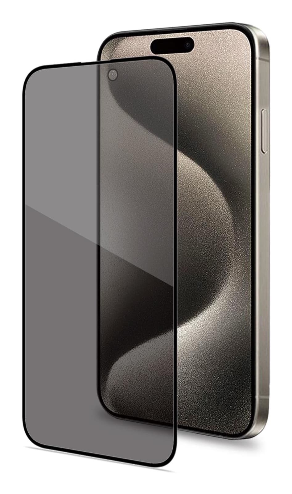 Celly PRIVACYF1078BK protector de pantalla o trasero para teléfono móvil Protector de pantalla para privacidad Apple 1 pieza(s)