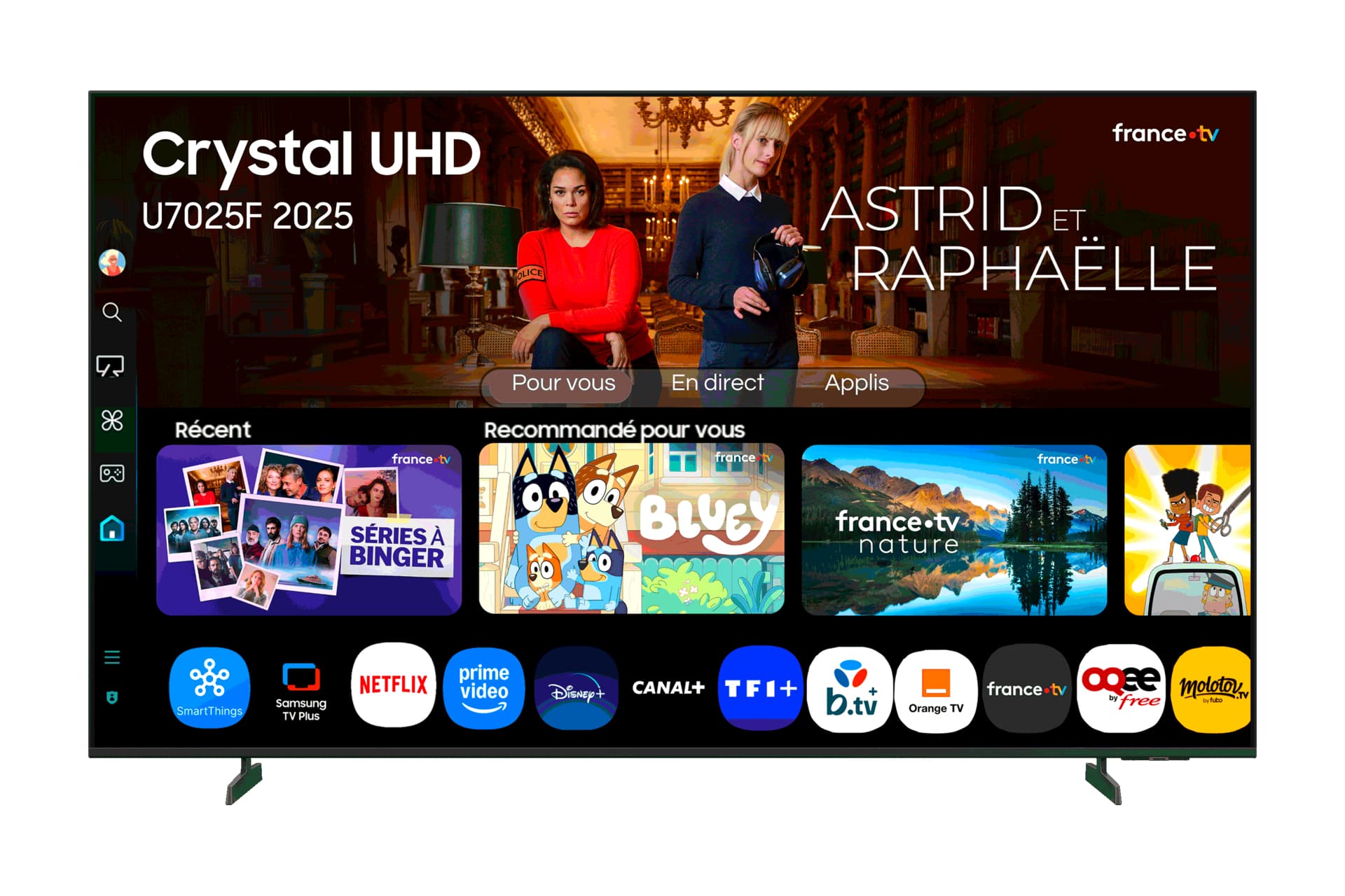 Samsung TU75U7025FK 190,5 cm (75") 4K Ultra HD Smart TV Wifi Negro
