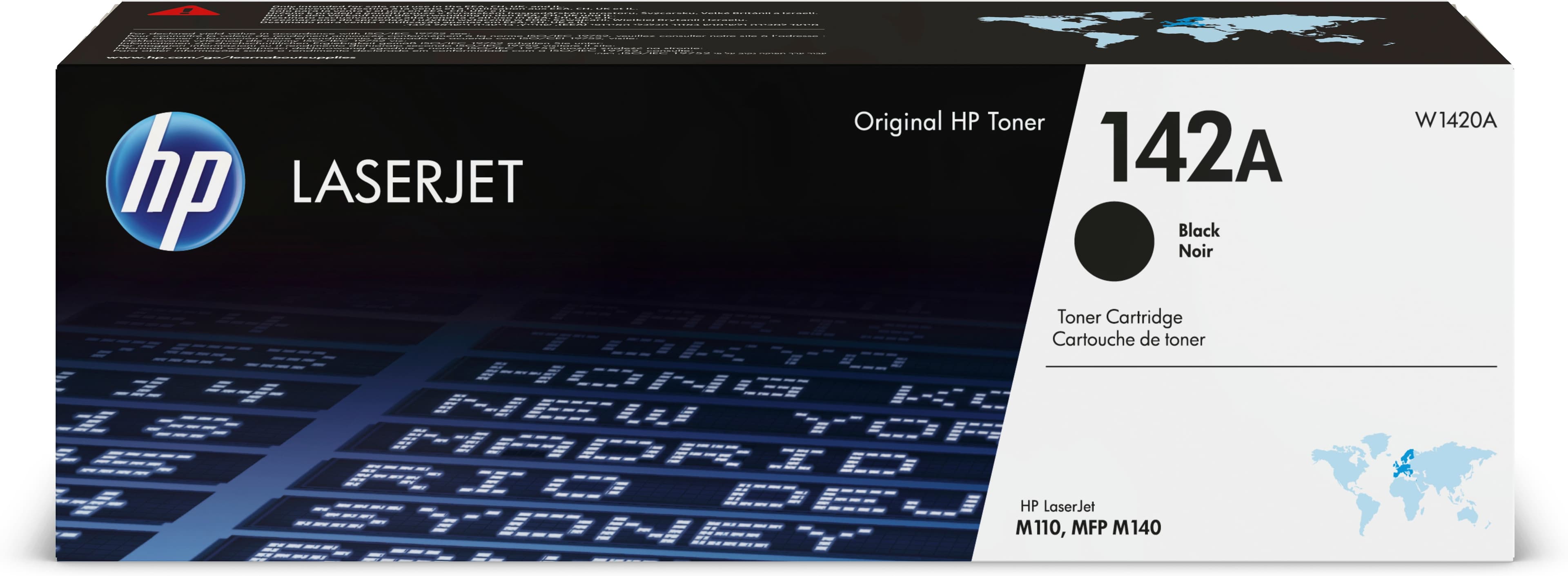 HP Cartucho de Tóner Original LaserJet 142A negro