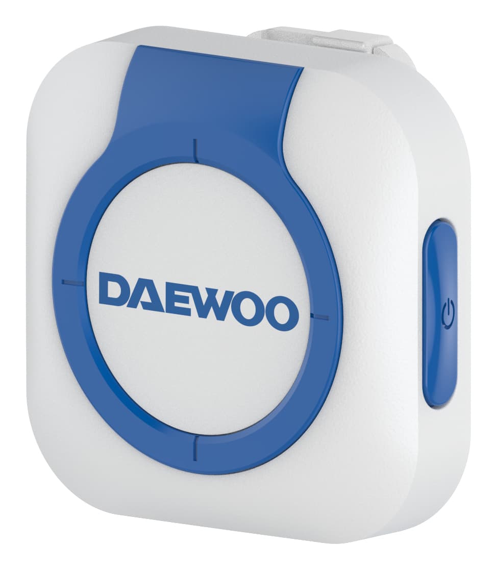 Daewoo D-C08 localizador o rastreador GPS PET Rastreador de GPS Azul, Blanco