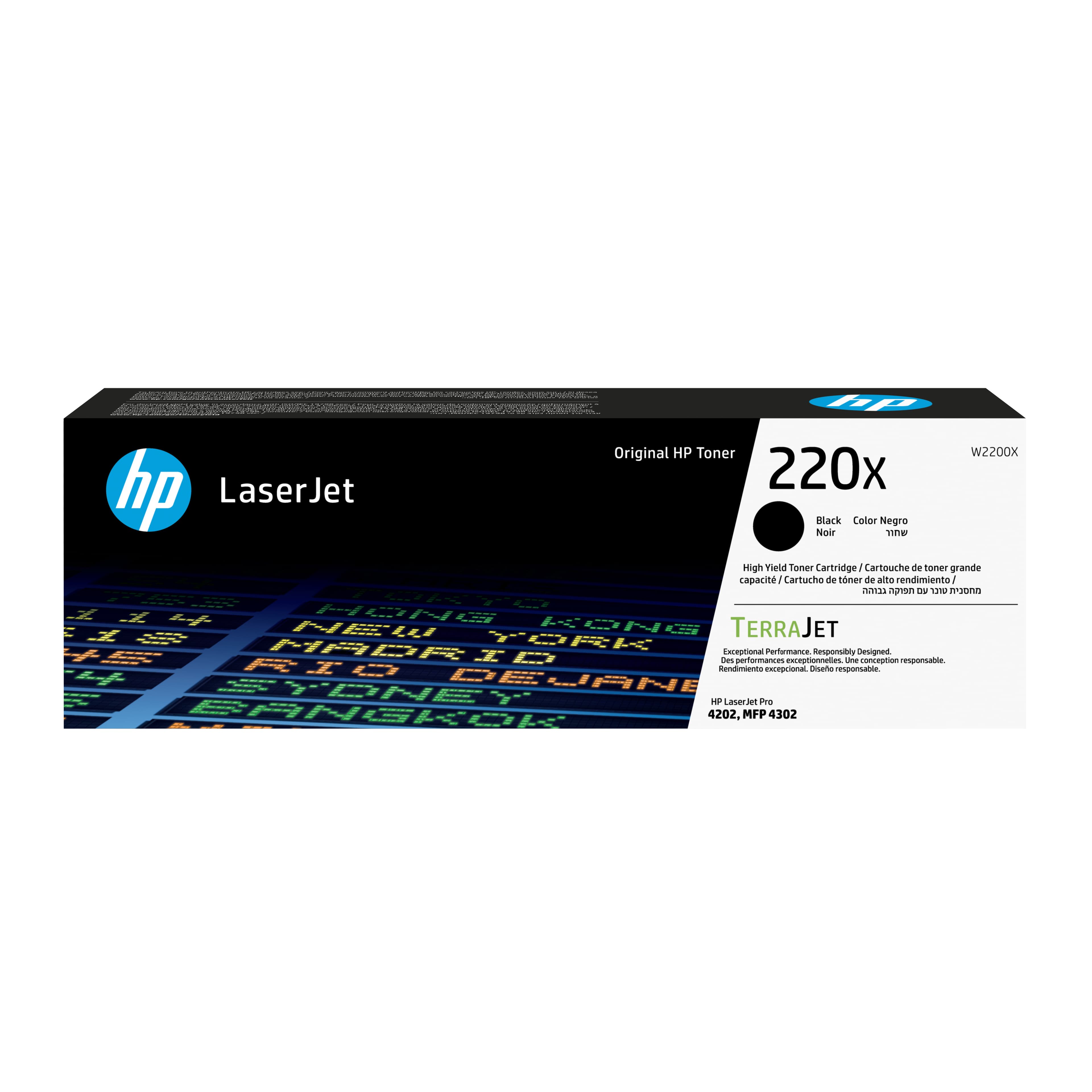 HP Cartucho de tóner Original LaserJet 220X negro