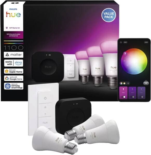 Philips 929003853503 iluminación inteligente Kit de iluminación inteligente Bluetooth 8,1 W