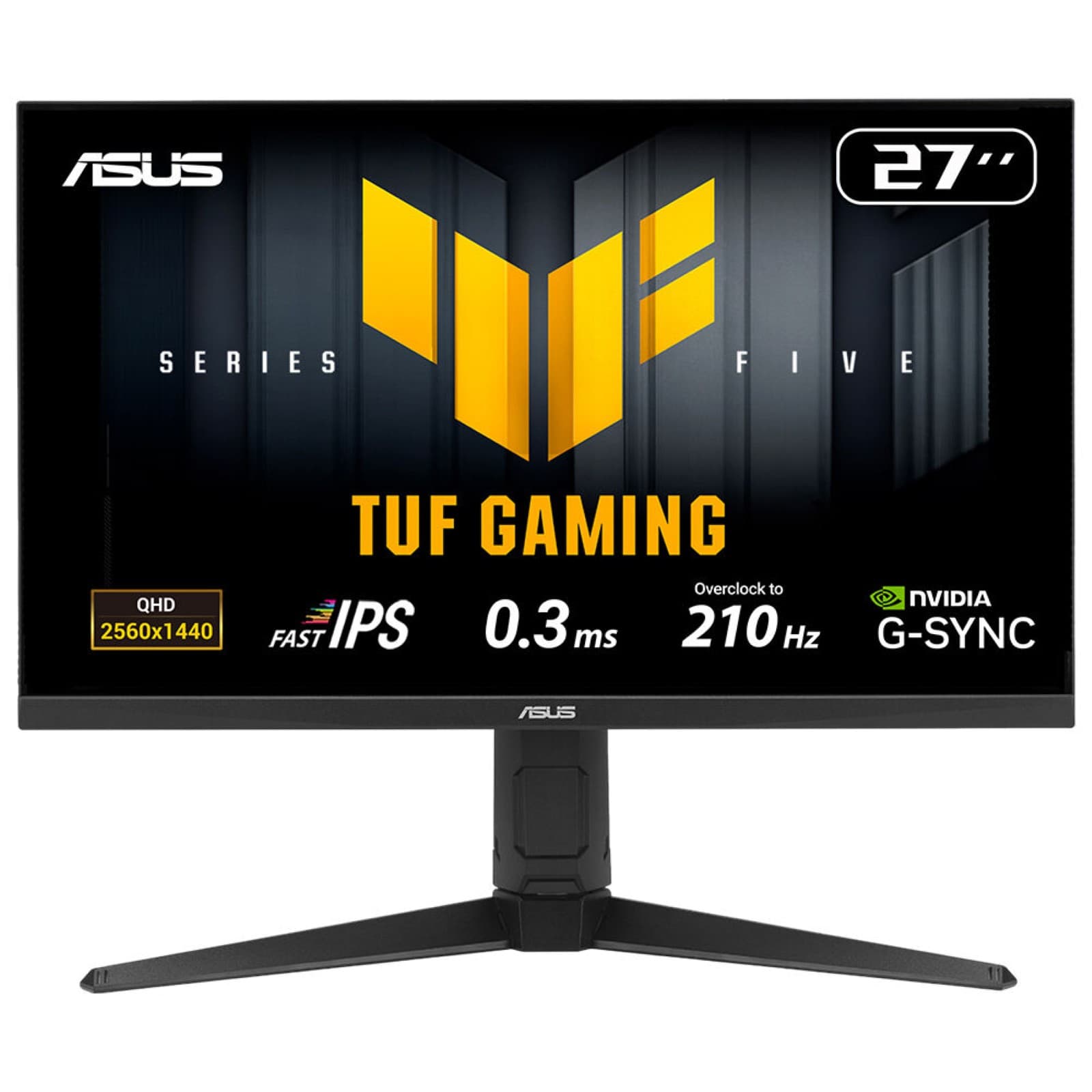 ASUS TUF Gaming VG27AQL5A pantalla para PC 68,6 cm (27") 2560 x 1440 Pixeles Wide Quad HD LCD Negro