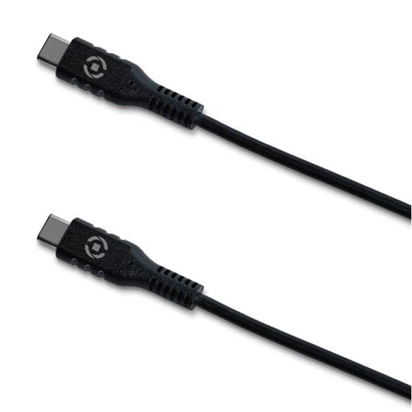 Celly USBCUSBCBK cable USB USB 2.0 1 m USB C 60 W Negro