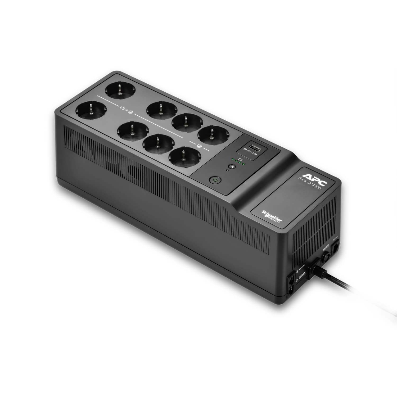 APC BE650G2-SP sistema de alimentación ininterrumpida (UPS) En espera (Fuera de línea) o Standby (Offline) 0,65 kVA 400 W 8 salidas AC