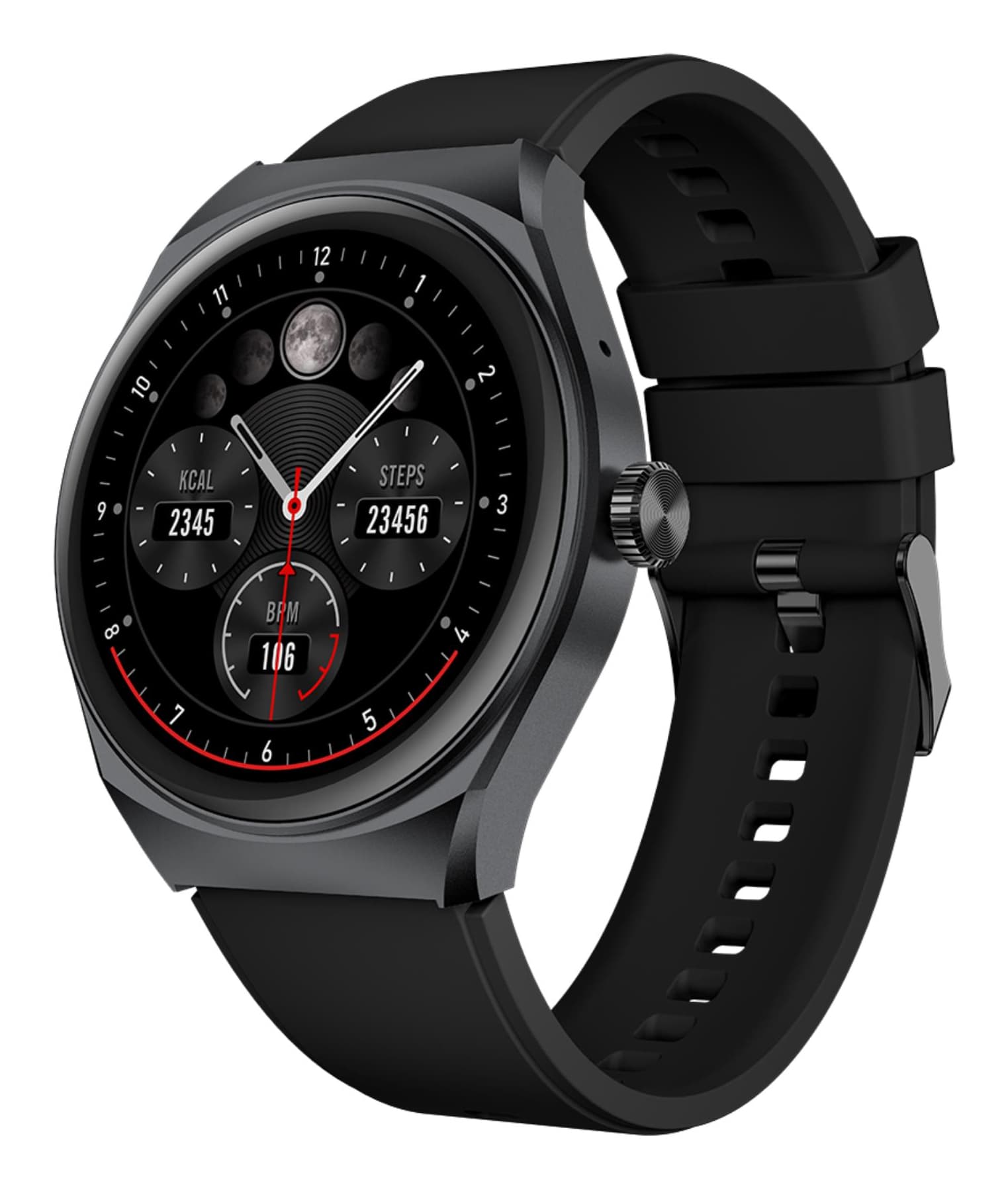 Celly TRAINERHALOBK Relojes inteligentes y deportivos 3,51 cm (1.38") Digital 240 x 240 Pixeles Negro GPS (satélite)