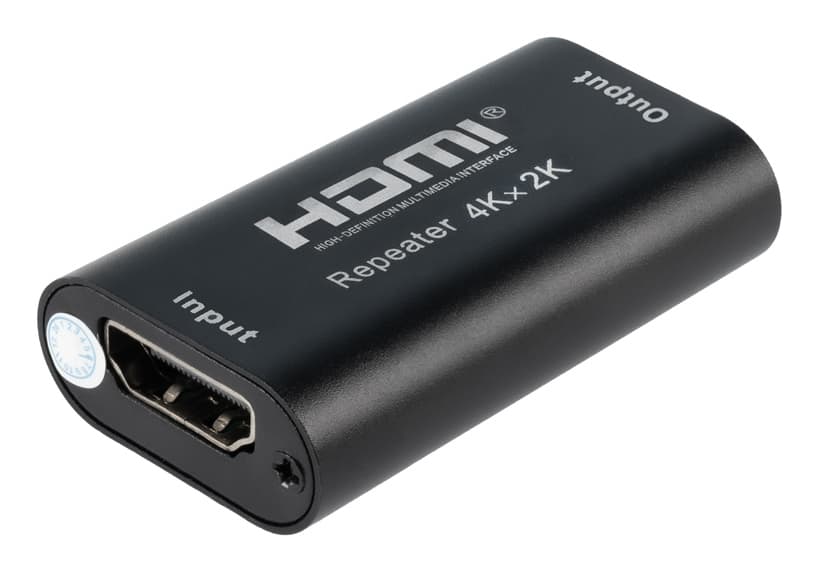 Nanocable Repetidor HDMI, A/H-A/H, Negro