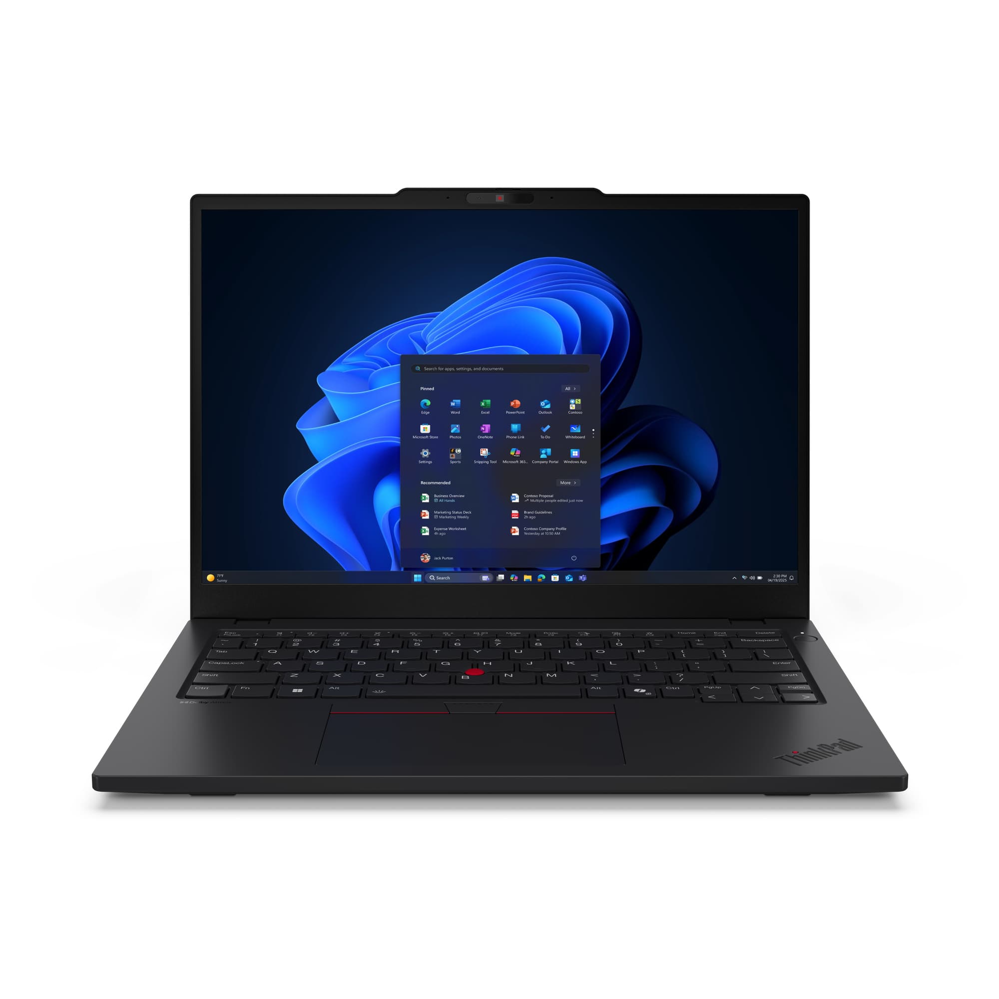 Lenovo ThinkPad L13 Gen 6 (Intel) Intel Core Ultra 7 255U Portátil 33,8 cm (13.3") WUXGA 16 GB LPDDR5x-SDRAM 512 GB SSD Wi-Fi 6E (802.11ax) Windows 11 Pro Negro Español