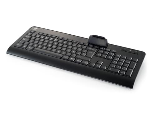 Conceptronic CKBESMARTID teclado Oficina USB QWERTY Español Negro