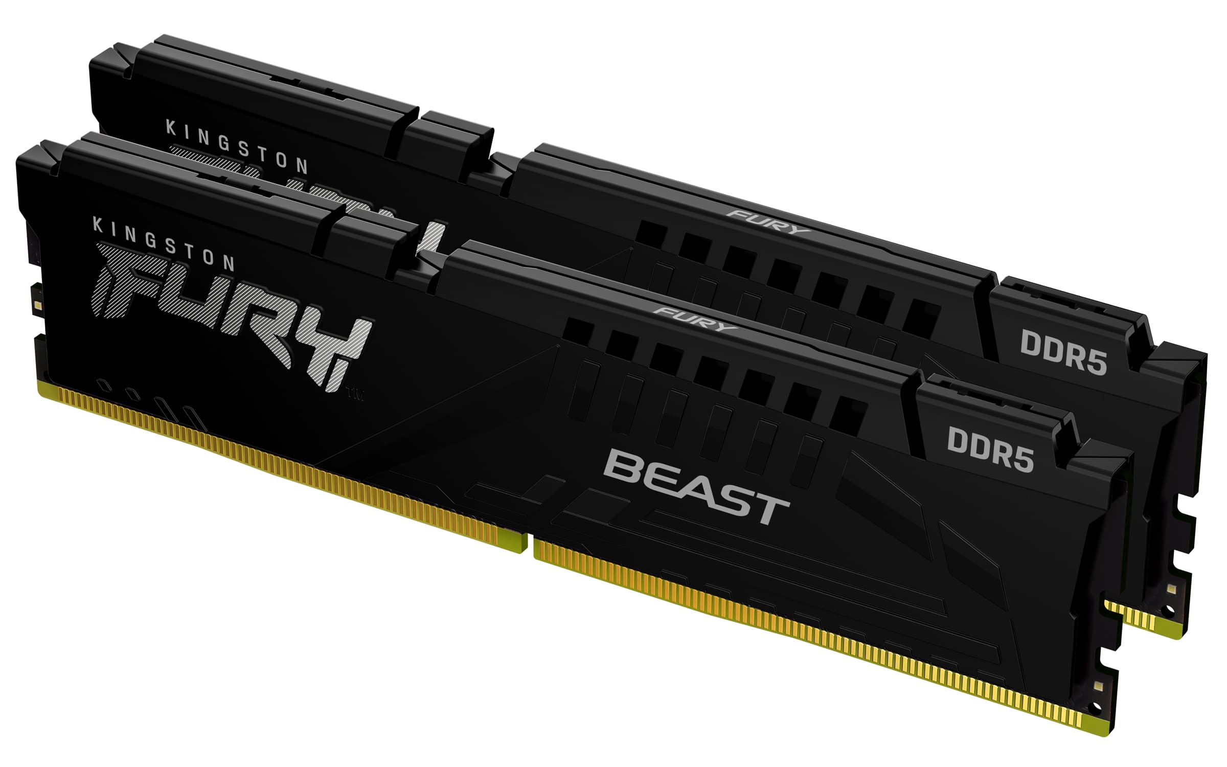Kingston Technology FURY Beast 32GB 6000MT/s DDR5 CL36 DIMM (Kit de 2) Black EXPO