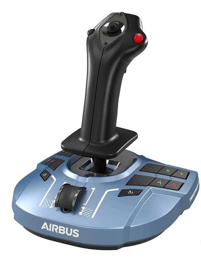 Thrustmaster TCA Sidestick X Airbus Edition Negro, Azul USB Palanca de vuelo Analógico/Digital PC, Xbox Series S, Xbox Series X