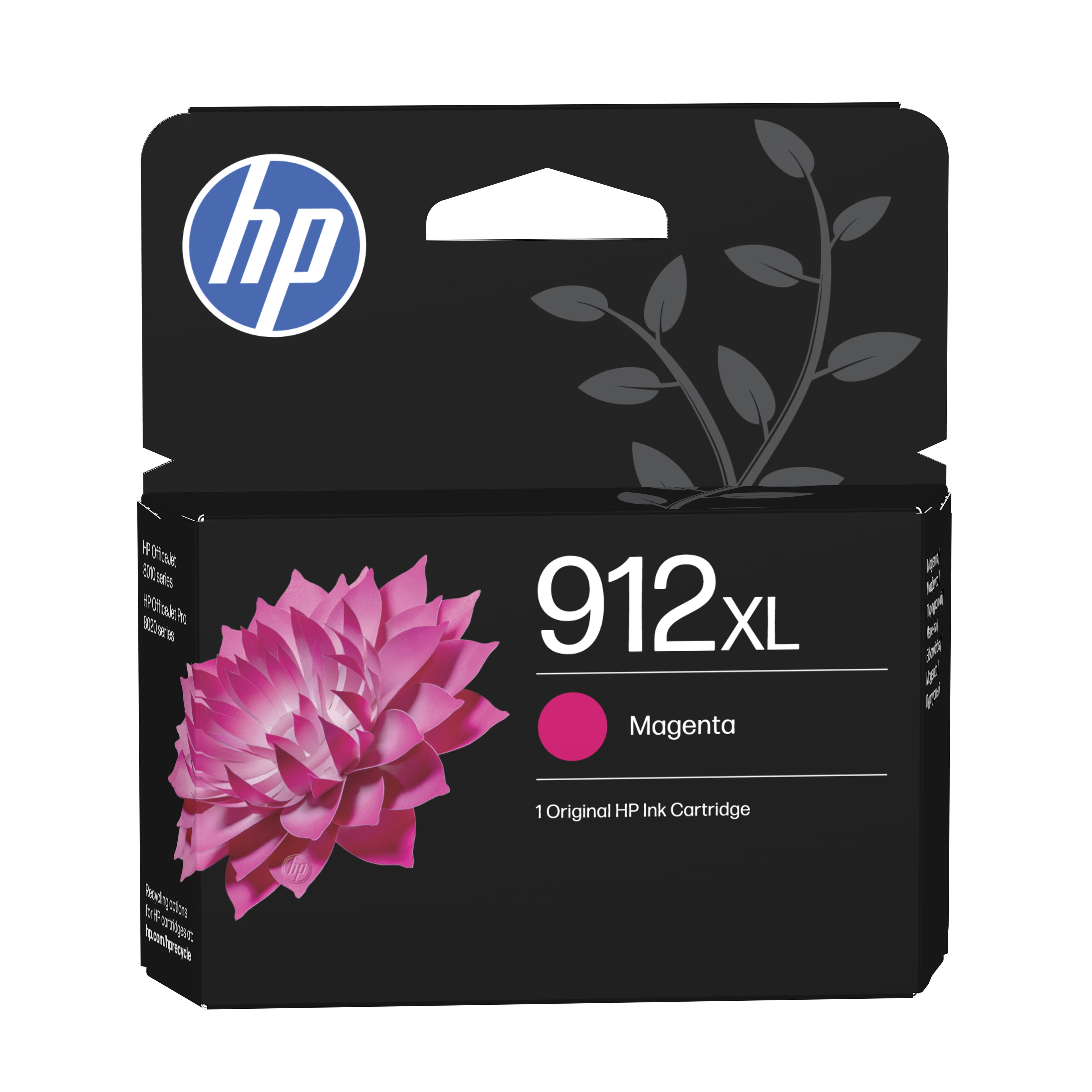HP Cartucho de tinta Original 912XL magenta de alta capacidad