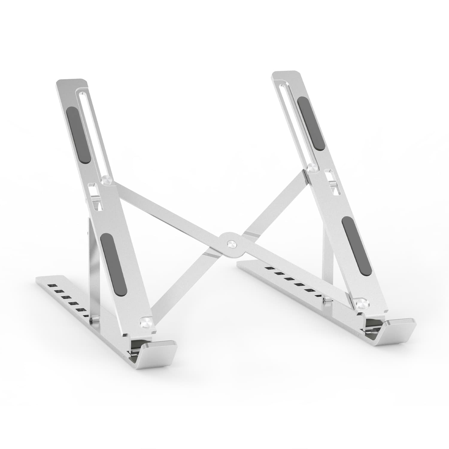 AISENS Soporte de Sobremesa Ajustable para Portatil / Tablet, Plata