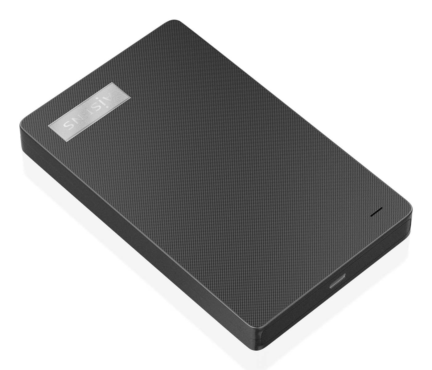 AISENS Caja Externa 2,5″ 9.5mm SATA a USB-C USB3.1 Gen1, Negra
