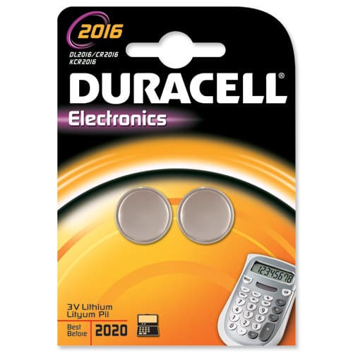 Duracell DL2016B2 pila doméstica Batería de un solo uso Litio