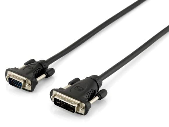 Equip 118943 adaptador de cable de vídeo 1,8 m DVI-A VGA (D-Sub) Negro