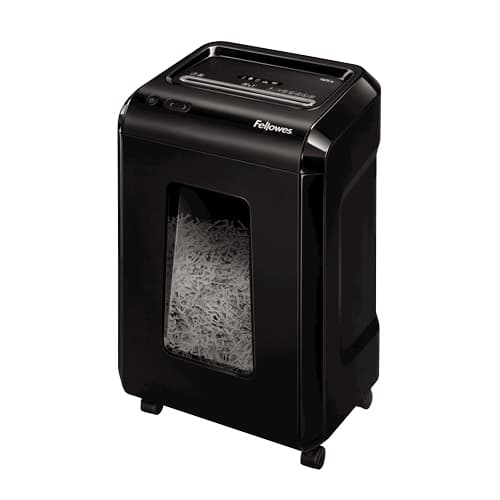 Fellowes Powershred 92Cs triturador de papel Corte en tiras Negro