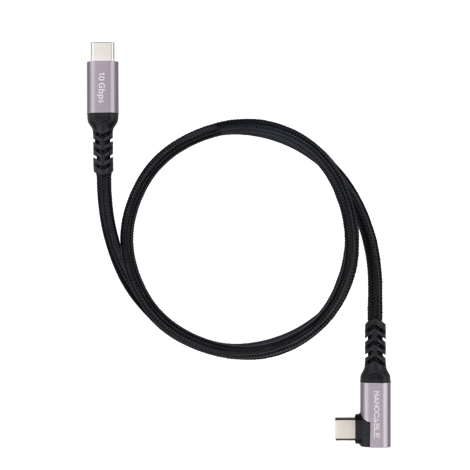 Nanocable 10.01.4700 cable USB USB 3.2 Gen 2 (3.1 Gen 2) 0,5 m USB C 10 Gbit/s 100 W Negro