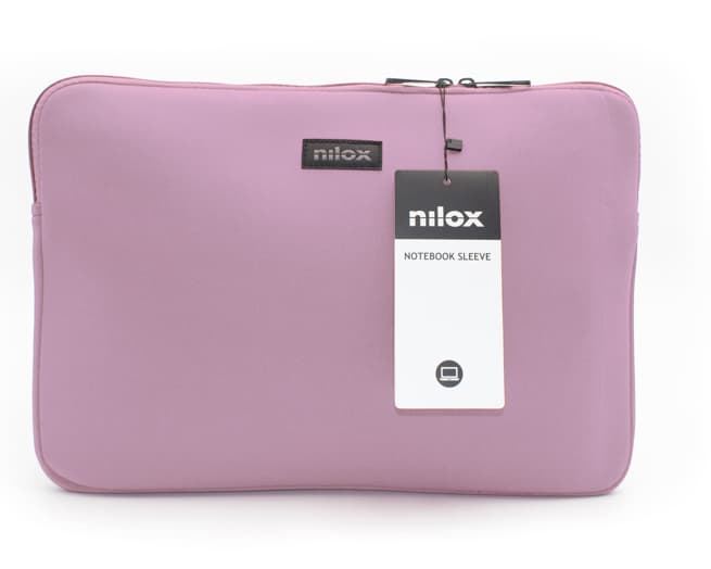 Nilox Sleeve para portátil de 14,1" - Rosa