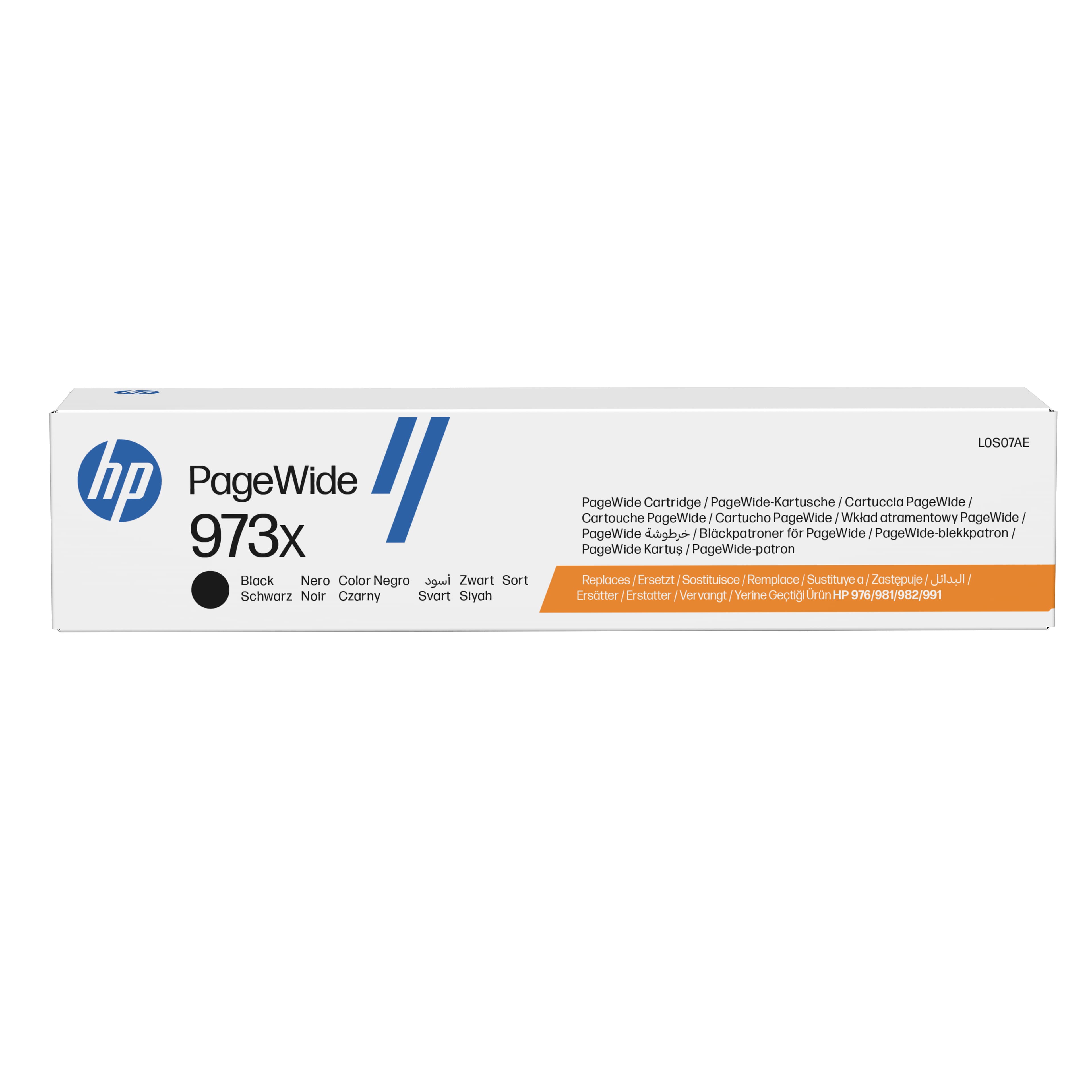 HP Cartucho negro original PageWide 973X de alto rendimiento