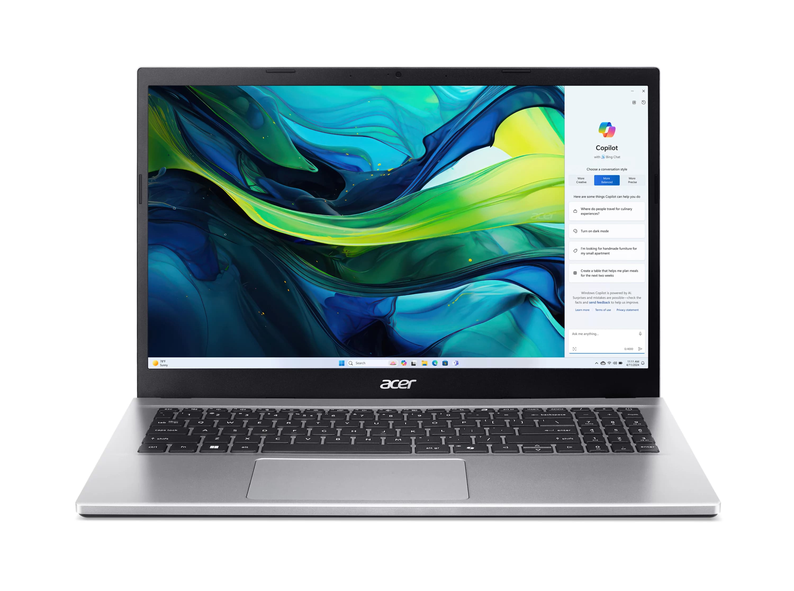 Acer Aspire Go 15 Portátil AG15-42P-R0D0