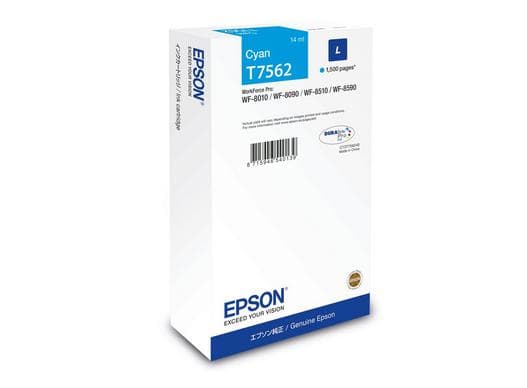 Epson C13T75624N cartucho de tinta 1 pieza(s) Original Low Yield Cian